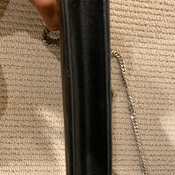 YSL black envelope chain wallet - Picture 7 of 9